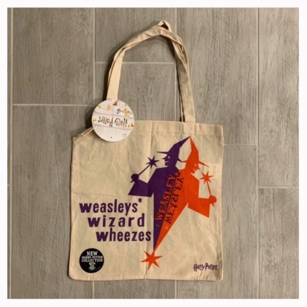 NEW Harry Potter Reusable Canvas Bag